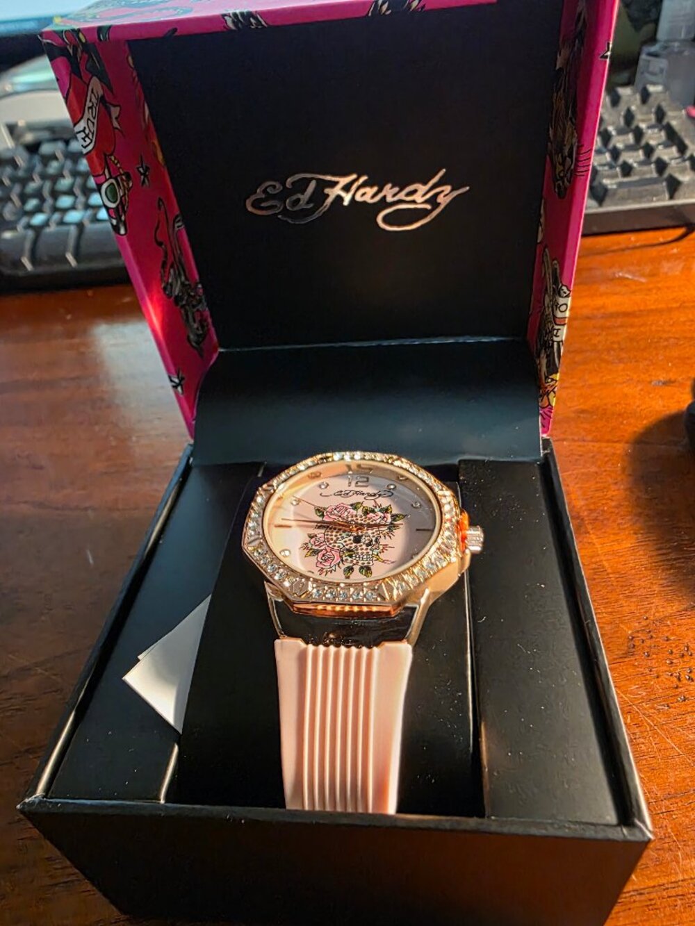 ED HARDY LADIES WATCH BRAND NEW IN BOX